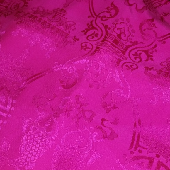 Shanghai Tang 100% Silk Scarf - Picture 3 of 5